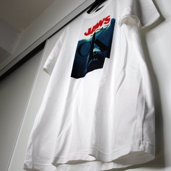 BNWT SS19 CALVIN KLEIN 205W39NYC "JAWS" TSHIRT WHITE S & M - Picture 5 of 14